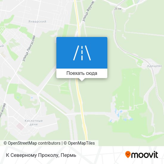 Карта К Северному Проколу