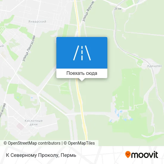 Карта К Северному Проколу