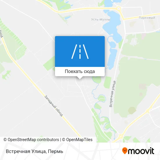 Карта Встречная Улица