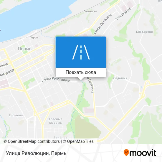 Карта Улица Революции