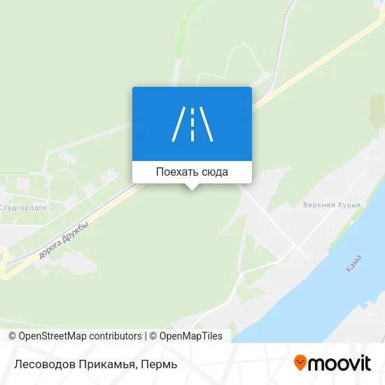 Карта Лесоводов Прикамья