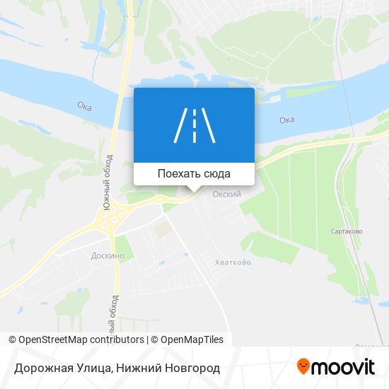 Карта Дорожная Улица