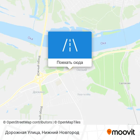 Карта Дорожная Улица