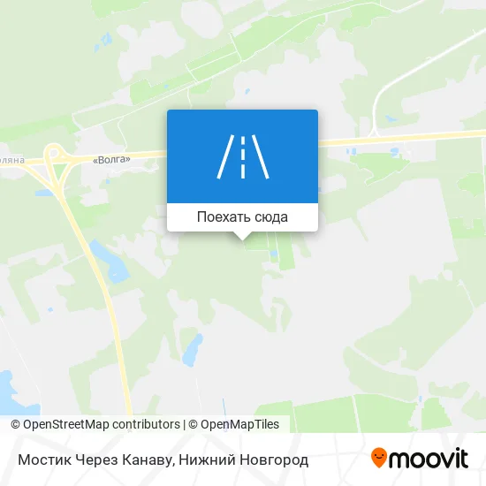Карта Мостик Через Канаву