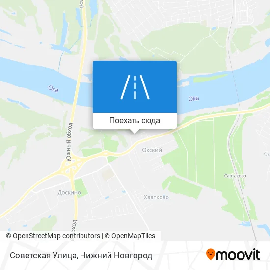 Карта Советская Улица