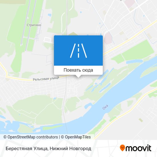 Карта Берестяная Улица