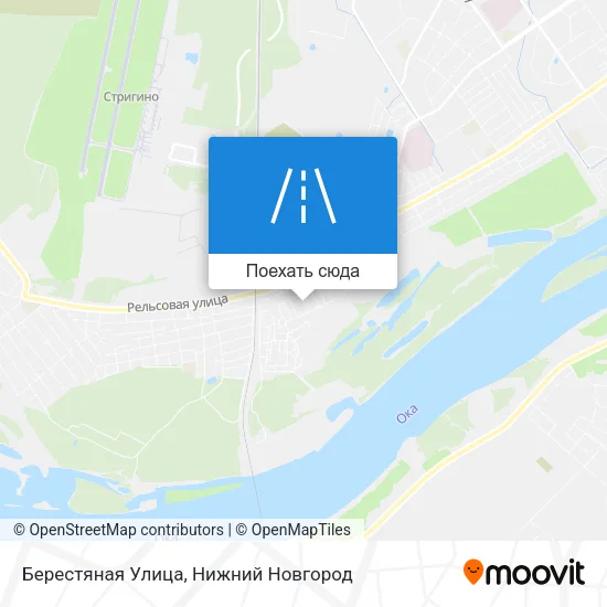 Карта Берестяная Улица