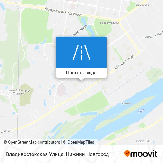 Карта Владивостокская Улица