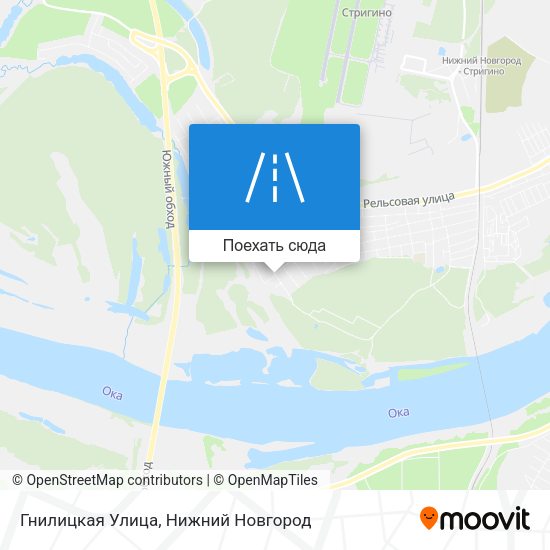Карта Гнилицкая Улица