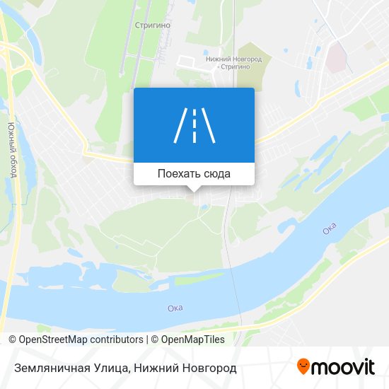 Карта Земляничная Улица