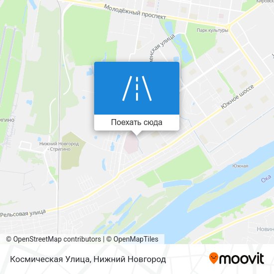 Карта Космическая Улица