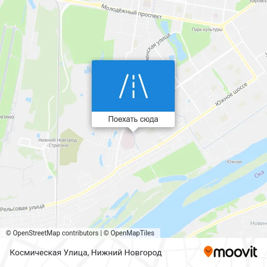 Карта Космическая Улица