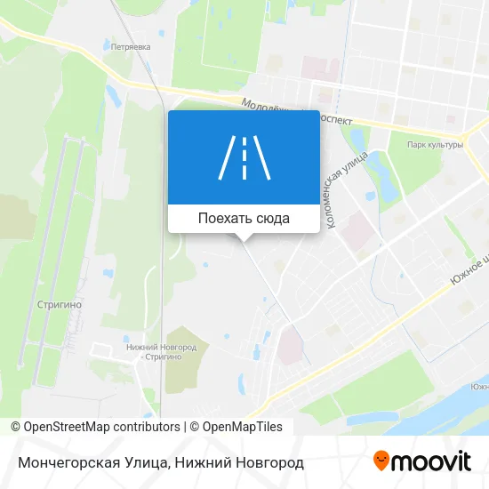 Карта Мончегорская Улица