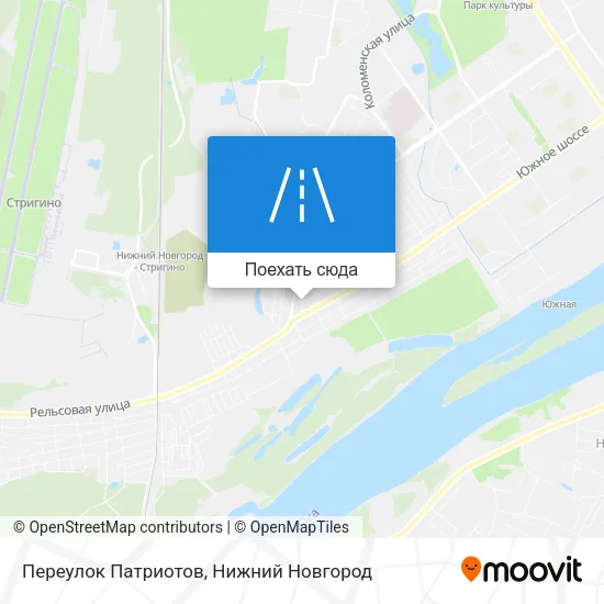 Карта Переулок Патриотов