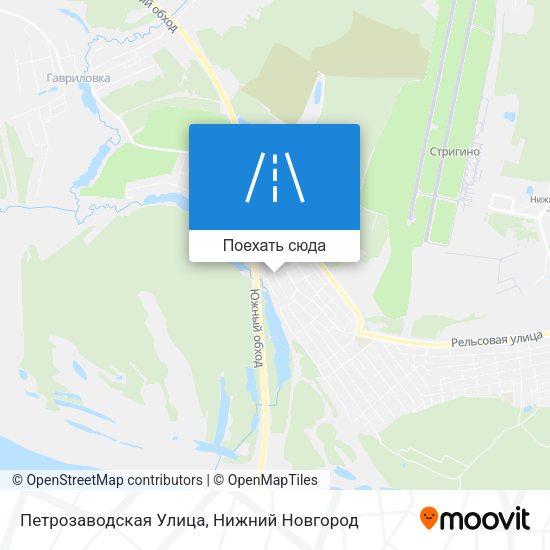 Карта Петрозаводская Улица