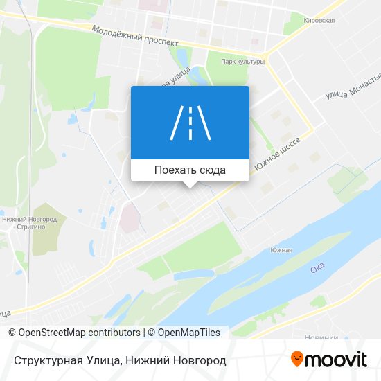 Карта Структурная Улица