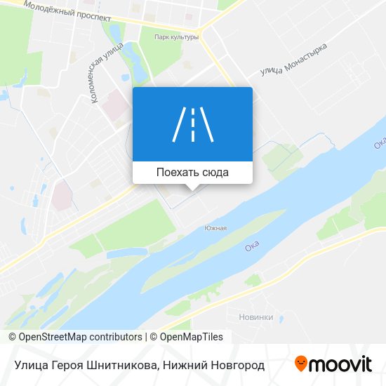 Карта Улица Героя Шнитникова