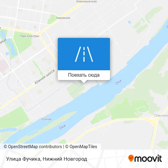 Карта Улица Фучика