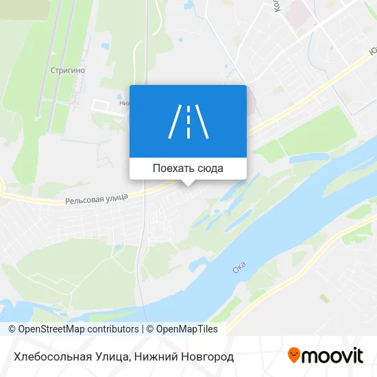 Карта Хлебосольная Улица