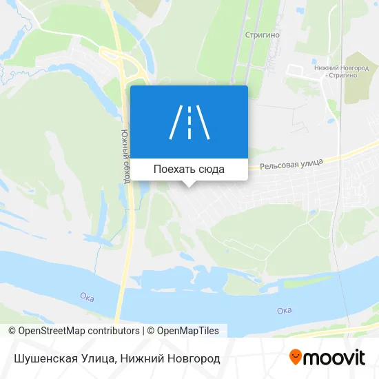 Карта Шушенская Улица