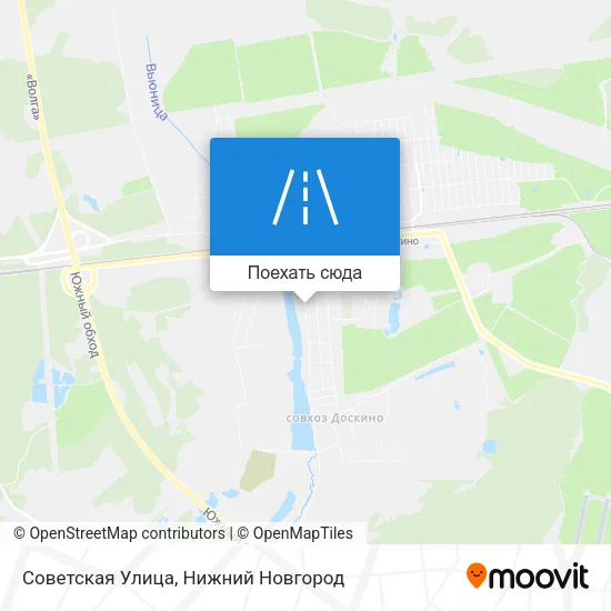 Карта Советская Улица