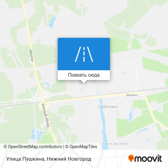 Карта Улица Пушкина