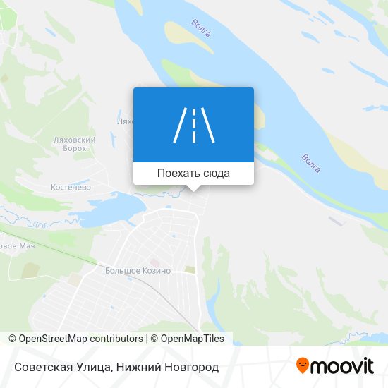 Карта Советская Улица