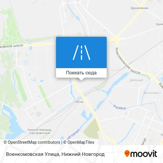 Карта Военкомовская Улица