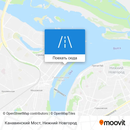 Карта Канавинский Мост