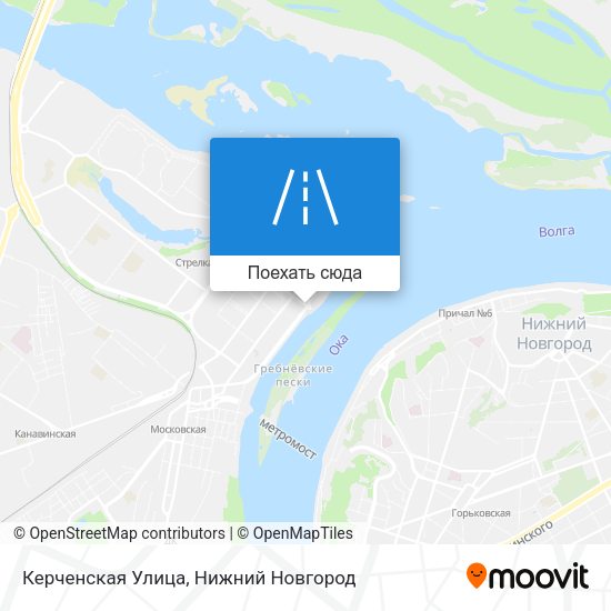 Карта Керченская Улица