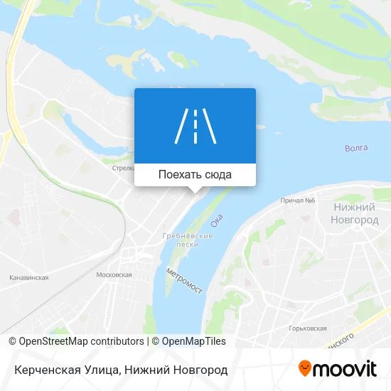 Карта Керченская Улица