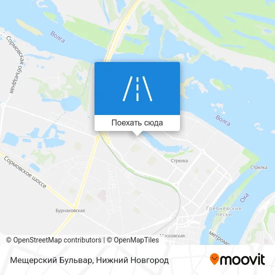 Карта Мещерский Бульвар