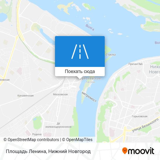 Карта Площадь Ленина