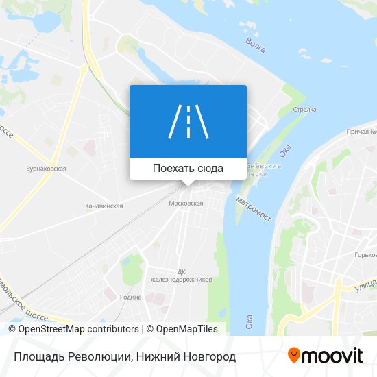 Карта Площадь Революции