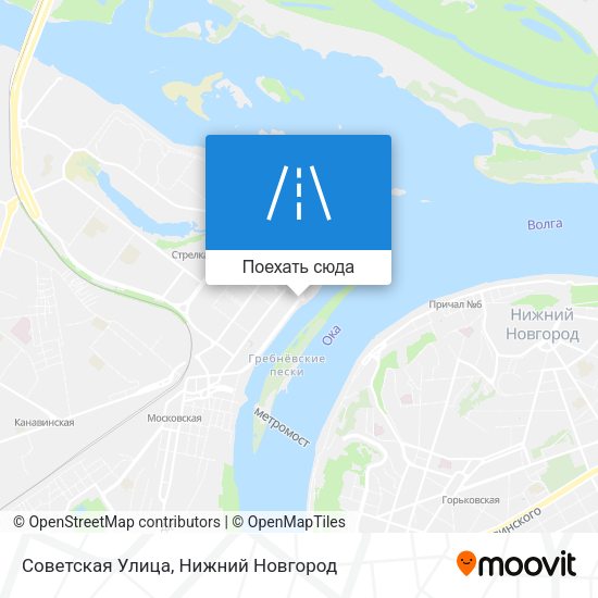 Карта Советская Улица