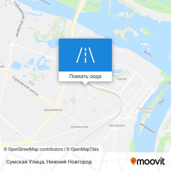Карта Сумская Улица