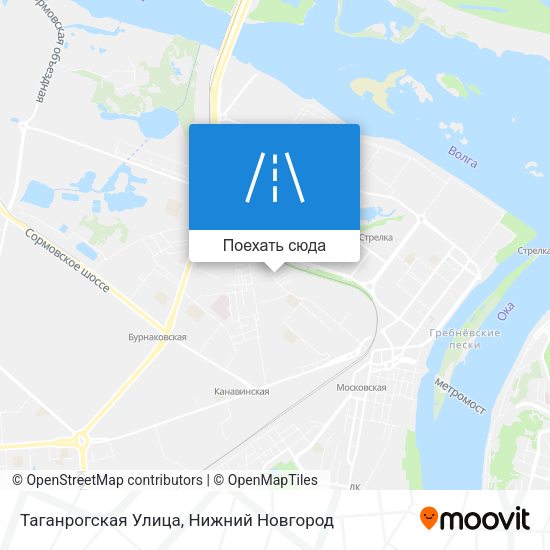 Карта Таганрогская Улица