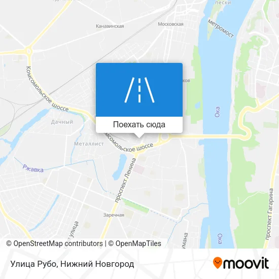 Карта Улица Рубо
