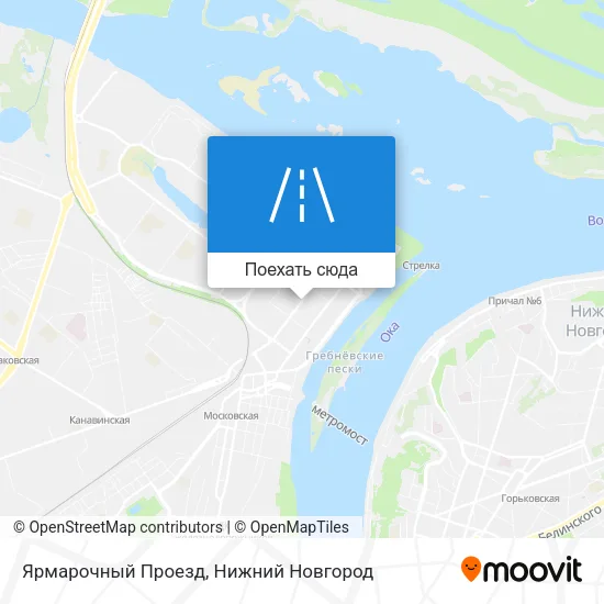 Карта Ярмарочный Проезд