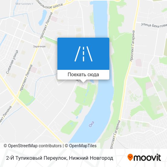 Карта 2-Й Тупиковый Переулок