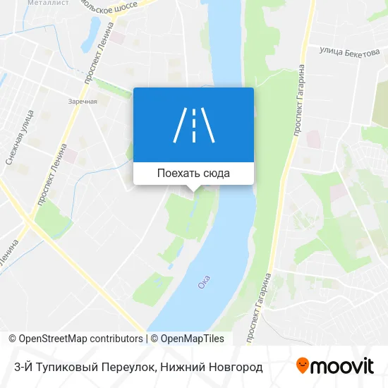 Карта 3-Й Тупиковый Переулок