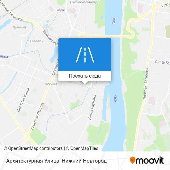 Карта Архитектурная Улица