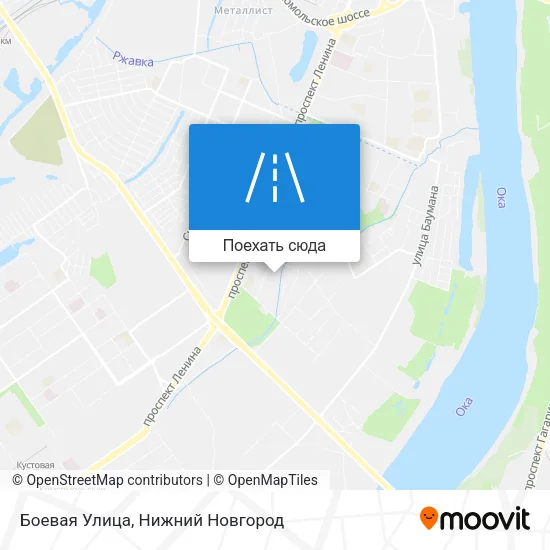 Карта Боевая Улица