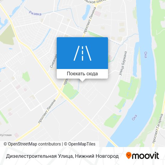Карта Дизелестроительная Улица