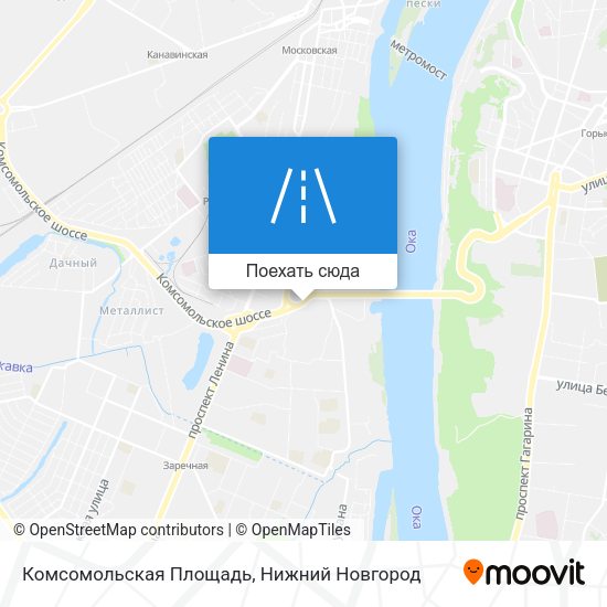 Карта Комсомольская Площадь