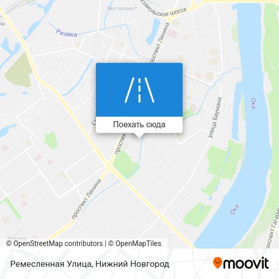 Карта Ремесленная Улица
