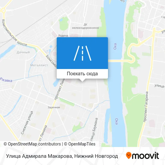 Карта Улица Адмирала Макарова