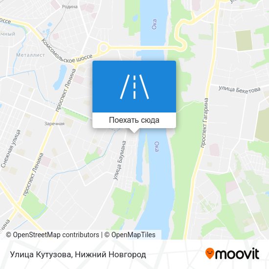 Карта Улица Кутузова