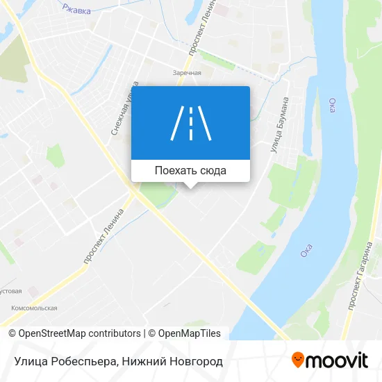 Карта Улица Робеспьера