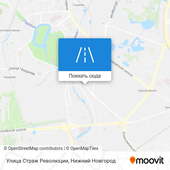 Карта Улица Страж Революции
